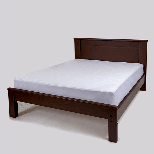 Vista de frente con fondo blanco.